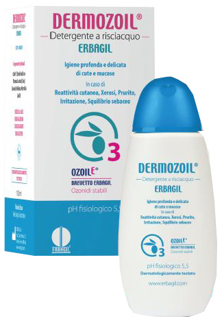 DERMOZOIL DETERGENTE A RISCIACQUO 150 ML - Farmapanda Srl