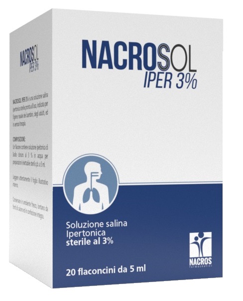 NACROSOL IPER 3% 20 FLACONCINI DA 5 ML - Farmapanda Srl