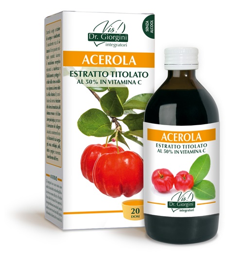 ACEROLA ESTRATTO TITOLATO AL 50% 200 ML - Farmapanda Srl