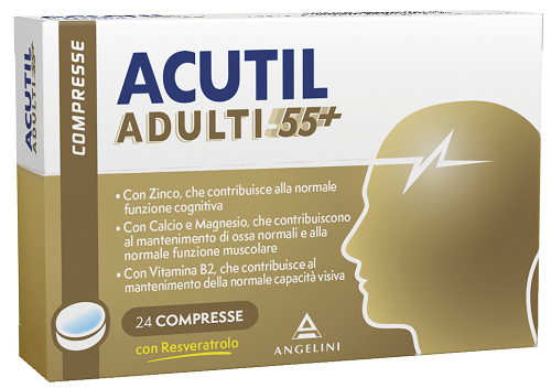 ACUTIL ADULTI 55+ 24 COMPRESSE IT - Farmapanda Srl