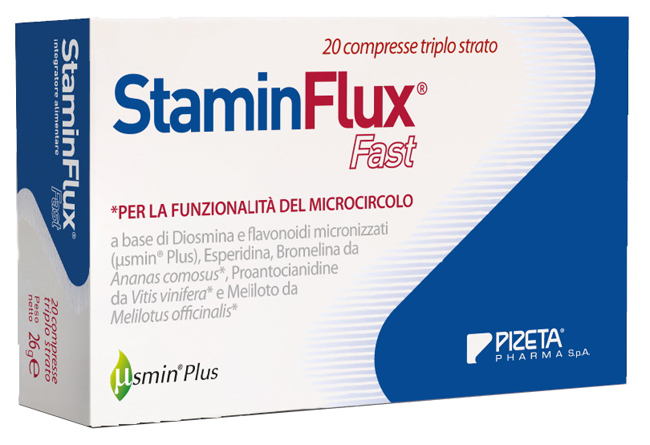 STAMINFLUX FAST 20 COMPRESSE - Farmapanda Srl