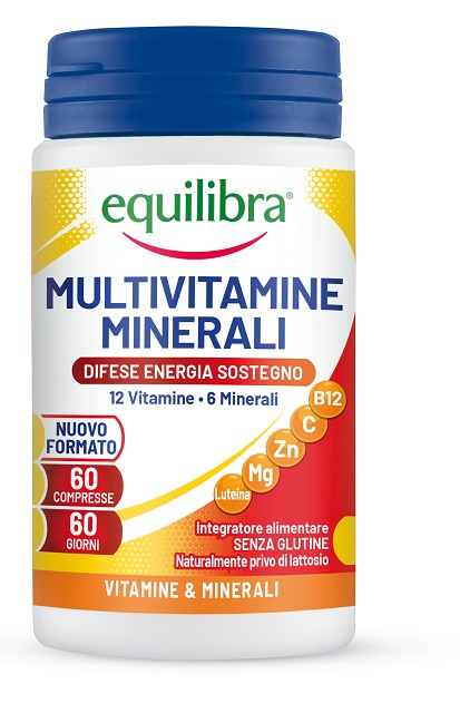 EQUILIBRA MULTIVITAMINE E MINERALI 60 COMPRESSE - Farmapanda Srl