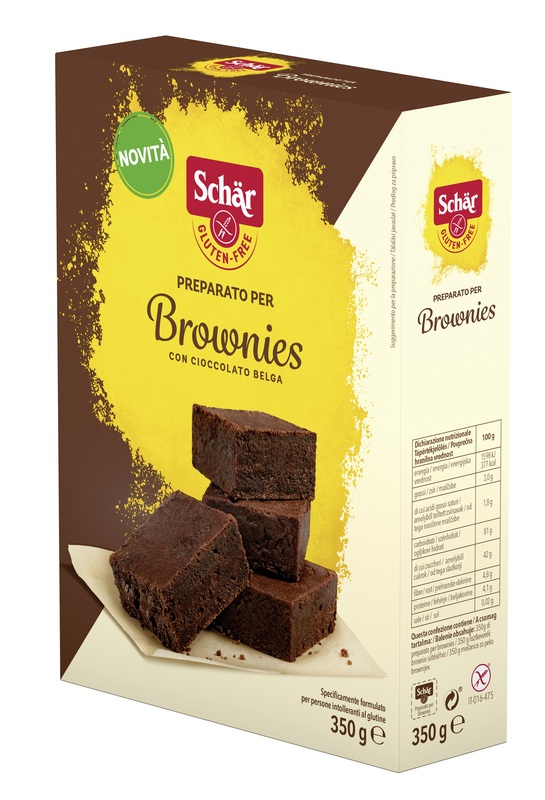 SCHAR PREPARATO PER BROWNIES CON CIOCCOLATO BELGA 350 G - Farmapanda Srl