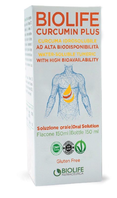BIOLIFE CURCUMIN PLUS 150 ML - Farmapanda Srl
