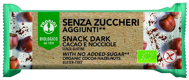 PROBIOS SNACK DARK SENZA ZUCCHERI AGGIUNTI 25 G - Farmapanda Srl