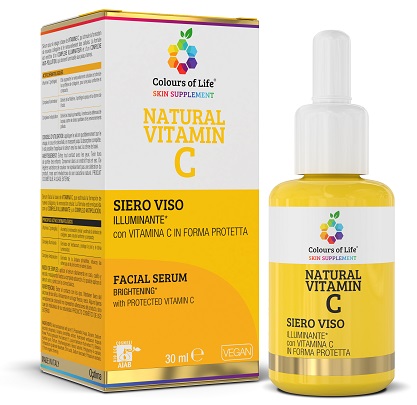 COLOURS OF LIFE NATURAL VITAMIN C SIERO VISO 30 ML - Farmapanda Srl