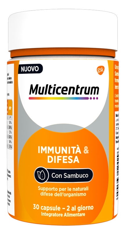 MULTICENTRUM IMMUNITA' & DIFESA 30 CAPSULE - Farmapanda Srl