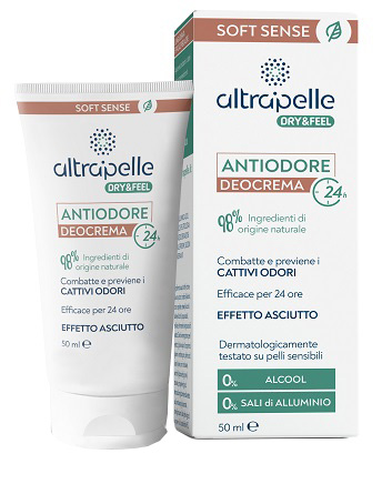 ALTRAPELLE DRY & FEEL DEOCREMA ANTIODORE 24H 50 ML - Farmapanda Srl
