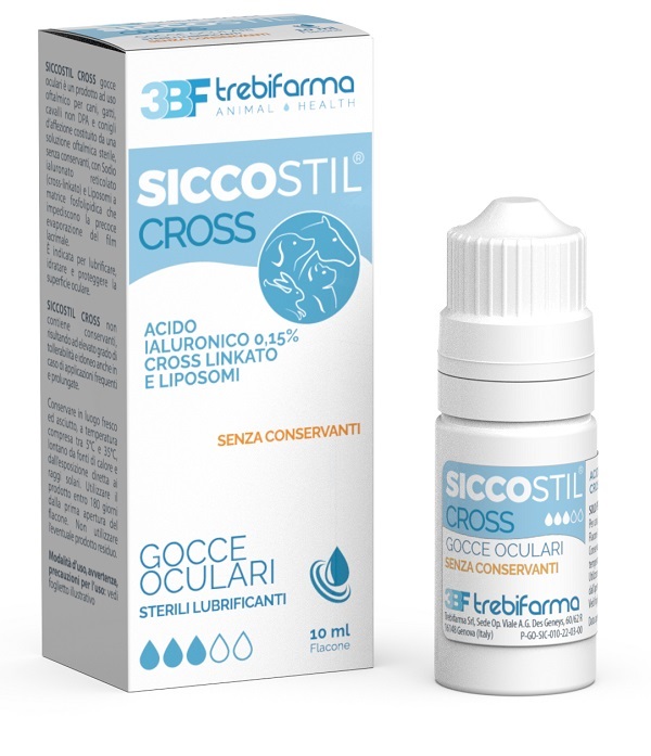SICCOSTIL CROSS GOCCE OCULARI 10 ML - Farmapanda Srl