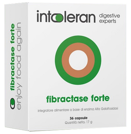 INTOLERAN FIBRACTASE FORTE 36 CAPSULE - Farmapanda Srl