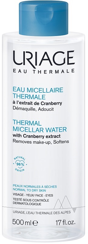 URIAGE EAU MICELLAIRE THERMALE PELLI NORMALI SECCHE 500 ML - Farmapanda Srl
