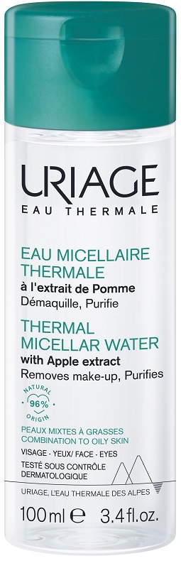 URIAGE EAU MICELLAIRE THERMALE PELLI MISTE GRASSE FLACONE 100 ML - Farmapanda Srl