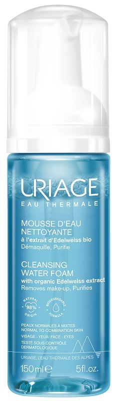 URIAGE MOUSSE D'EAU NETTOYANTE 150 ML - Farmapanda Srl