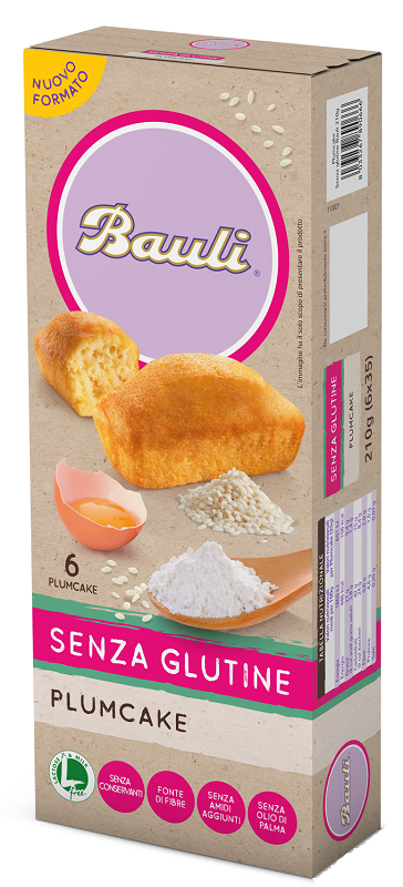 DORIA PLUMCAKE 6 PEZZI DA 35 G - Farmapanda Srl