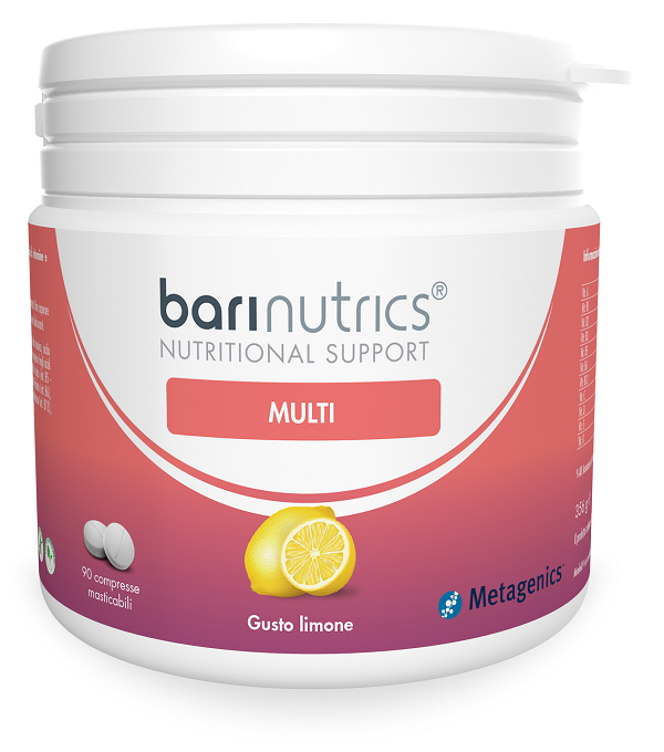BARINUTRICS MULTI LIMONE 90 COMPRESSE MASTICABILI - Farmapanda Srl