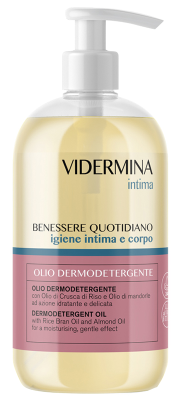 VIDERMINA INTIMA OLIO DETERGENTE CORPO E INTIMO 500 ML - Farmapanda Srl