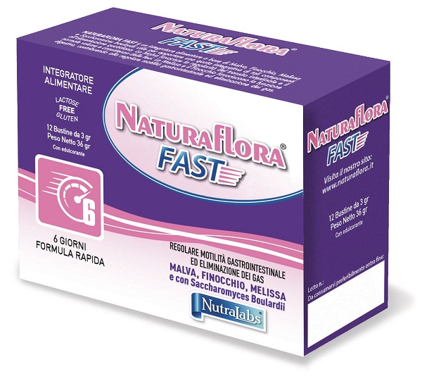 NATURAFLORA FAST 12 BUSTINE - Farmapanda Srl
