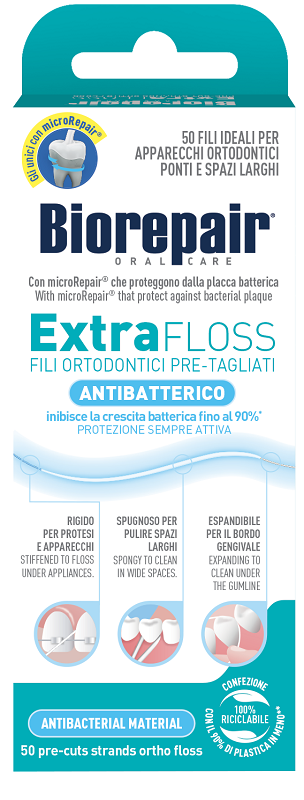 BIOREPAIR EXTRA FLOSS 50 PEZZI - Farmapanda Srl