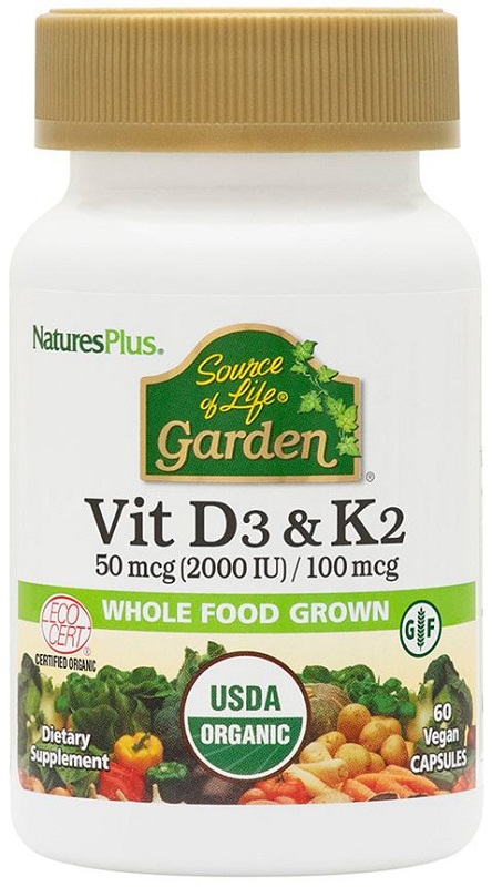 VITAMINA D3 & K2 50MCG 2000UI/100MCG 60 CAPSULE - Farmapanda Srl
