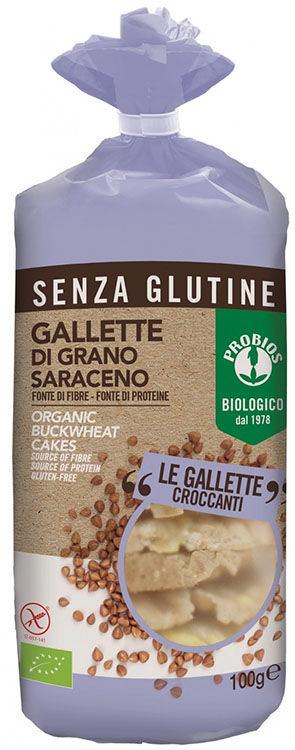PROBIOS GALLETTE GRANO SARACENO 100% 100 G - Farmapanda Srl