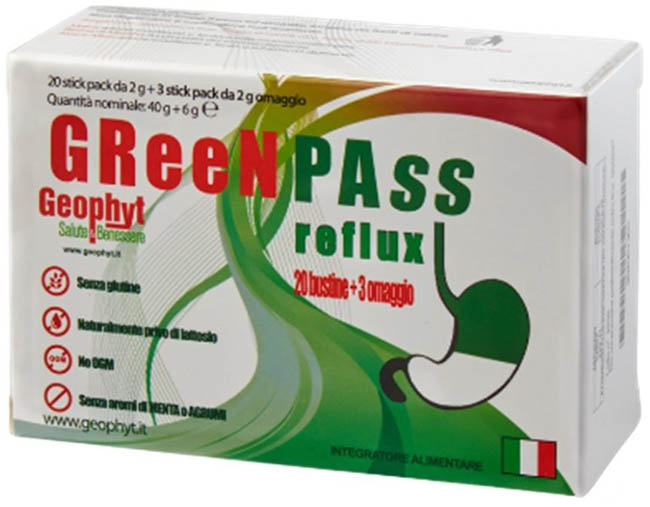 GREEN PASS REFLUX STICKPACK - Farmapanda Srl