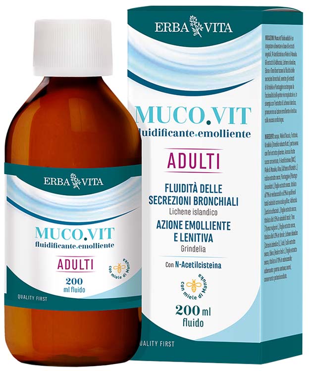 MUCOVIT FLUIDO ADULTI 200 ML - Farmapanda Srl
