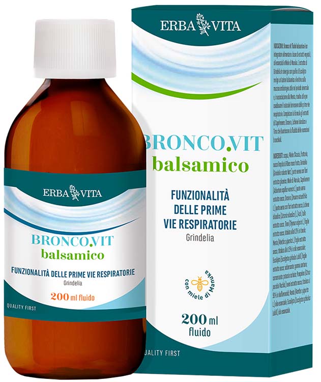 BRONCOVIT FLUIDO BALSAMICO 200 ML - Farmapanda Srl