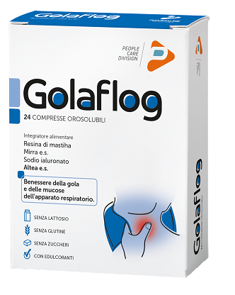 GOLAFLOG 24 COMPRESSE OROSOLUBILI - Farmapanda Srl
