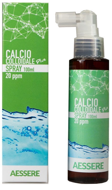 CALCIO COLLOIDALE PLUS SPRAY 20PPM MEDICAZIONE 100 ML - Farmapanda Srl