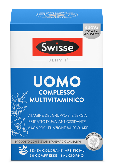 SWISSE MULTIVITAMINICO UOMO 30 COMPRESSE - Farmapanda Srl