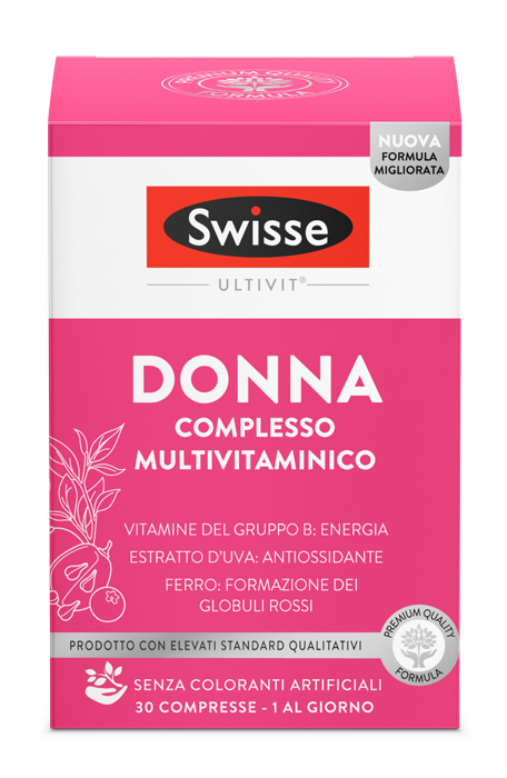 SWISSE MULTIVITAMINICO DONNA 30 COMPRESSE - Farmapanda Srl