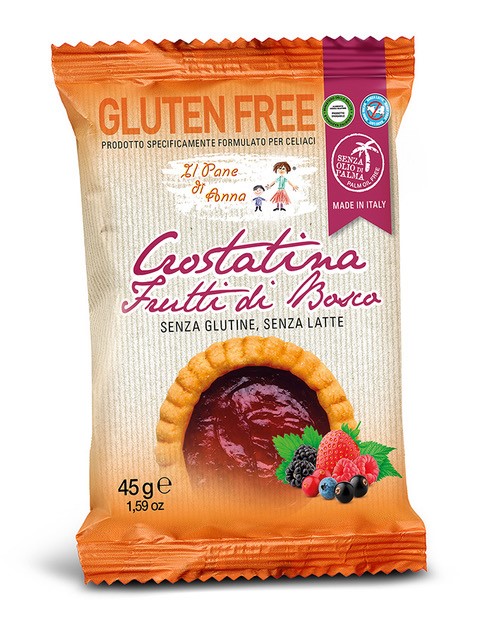 IL PANE DI ANNA CROSTATINA AI FRUTTI DI BOSCO 45G - Farmapanda Srl