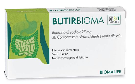 BUTIRBIOMA 30 COMPRESSE - Farmapanda Srl
