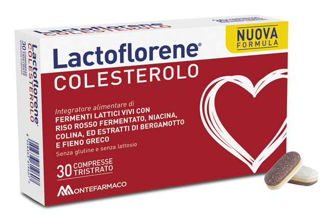 LACTOFLORENE COLESTEROLO TRISTRATO 30 COMPRESSE - Farmapanda Srl