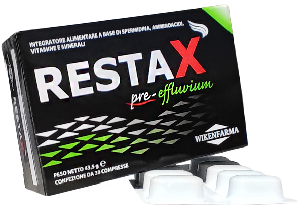 RESTAX PRE EFFLUVIUM 30 COMPRESSE - Farmapanda Srl