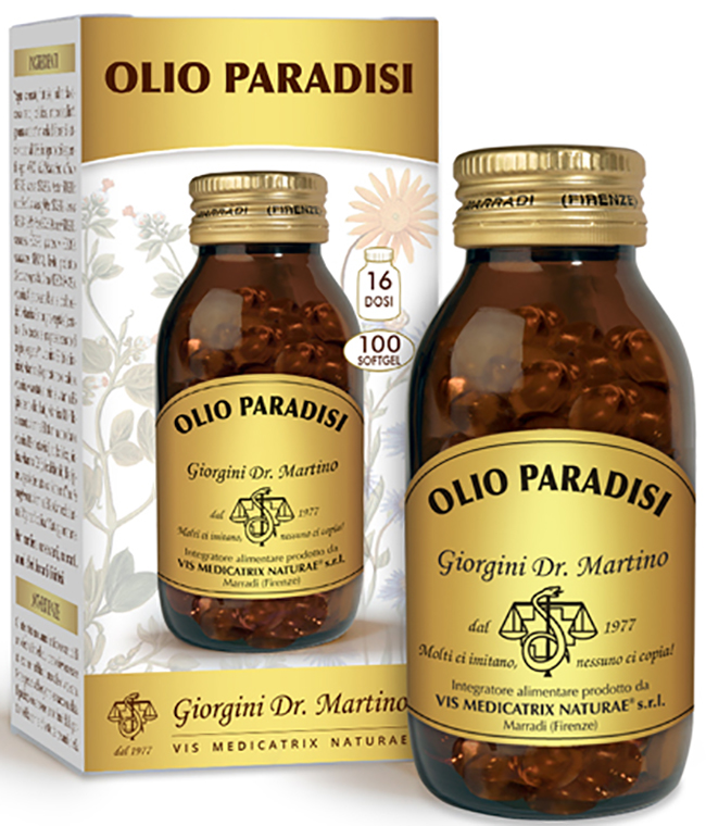 OLIO PARADISI 100 SOFTGEL - Farmapanda Srl