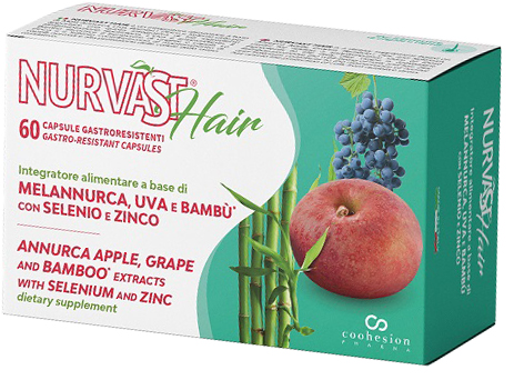 NURVAST HAIR 60 CAPSULE GASTRORESISTENTI - Farmapanda Srl