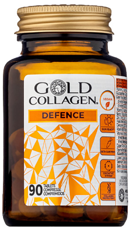 GOLD COLLAGEN DEFENCE 90 COMPRESSE - Farmapanda Srl