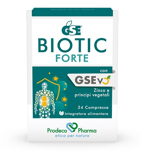 GSE BIOTIC FORTE 24 COMPRESSE - Farmapanda Srl
