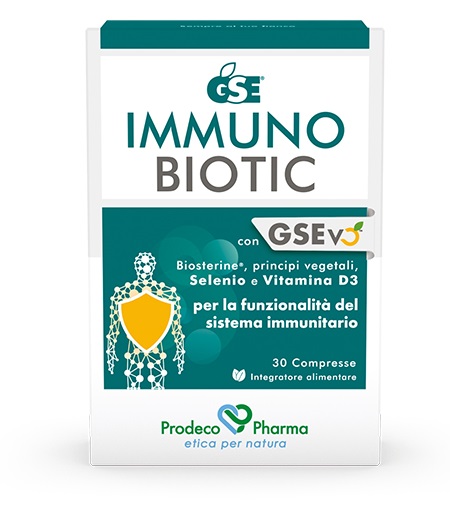 GSE IMMUNOBIOTIC 30 COMPRESSE - Farmapanda Srl