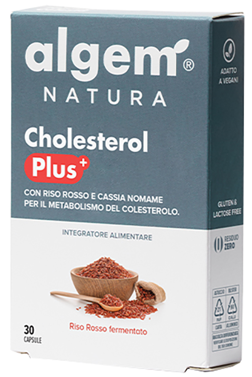 ALGEM CHOLESTEROL PLUS 30 CAPSULE - Farmapanda Srl