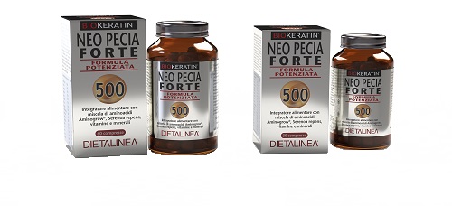 DIETALINEA BIOKERATIN NEO PECIA FORTE 500 60 COMPRESSE - Farmapanda Srl