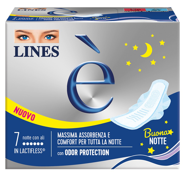 LINES E' NOTTE DOWNCOUNT 7 PEZZI - Farmapanda Srl