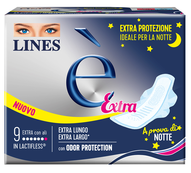 LINES E' EXTRA CARRY PACK 9 PEZZI - Farmapanda Srl