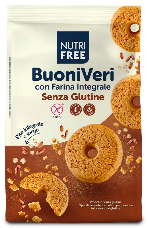 NUTRIFREE BUONI VERI 250 G FROLLINI - Farmapanda Srl