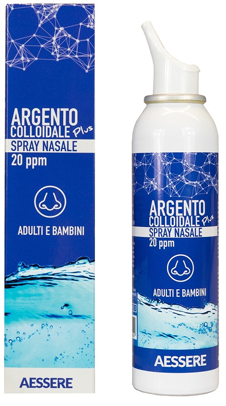 ARGENTO COLLOIDALE PLUS NASALE SPRAY 20 PPM 100 ML - Farmapanda Srl