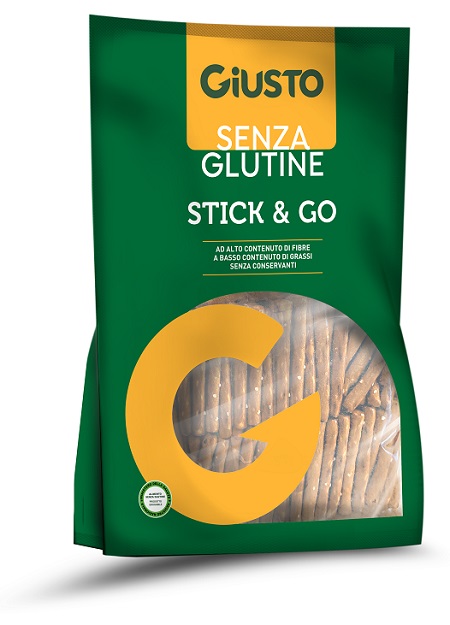 GIUSTO SENZA GLUTINE STICK AND GO 100 G - Farmapanda Srl