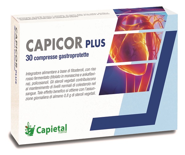 CAPICOR PLUS 30 COMPRESSE GASTROPROTETTE - Farmapanda Srl