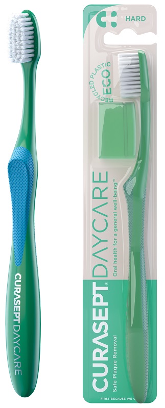 CURASEPT DAYCARE SPAZZOLINO ECO HARD - Farmapanda Srl
