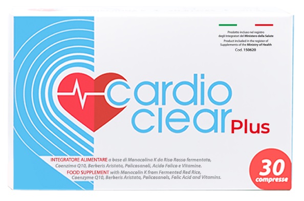 CARDIOCLEAR PLUS 30 COMPRESSE - Farmapanda Srl
